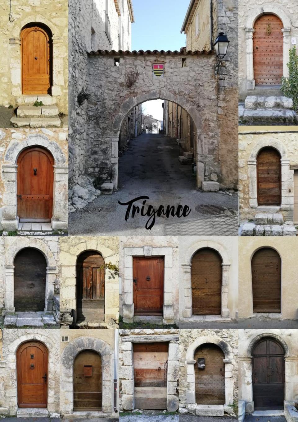 Le Petit Saint Clair Apartment Trigance Luaran gambar